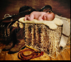 Newborn Rustic Portrait